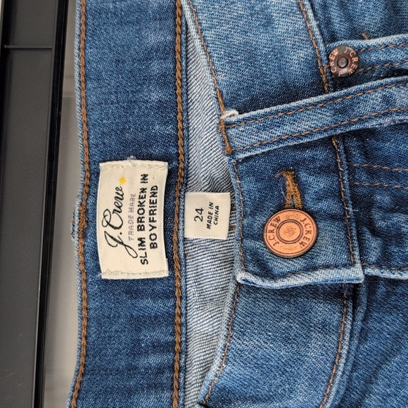 J. Crew Slim Broken In Boyfriend Jeans - Picture 4 of 6